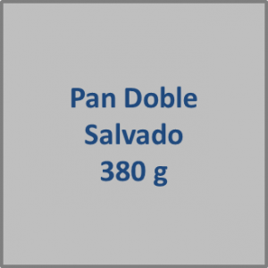 Pan Doble Salvado x 380g
